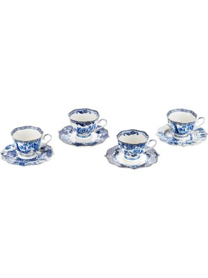 LuckyArt Luzia Bone 4’lü Çay Fincanı Seti 220 ml