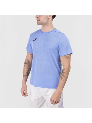 Joma 104453.715 Smash Erkek Kısa Kollu Tişört - Mavi