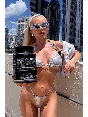 BMD Julia Parlak Kumaş Mikro Tanga Bikini - Gümüş