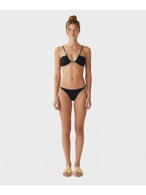 Yargıcı Straplez Bikini Üst