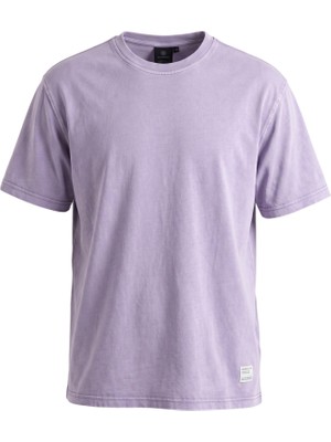 Lumberjack 6m MB C Neck 11BS38 6fx Mor Erkek Tshirt