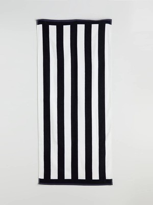 Lc Waikiki Yeni Sezon Çizgili Erkek Plaj Havlusu 70X150 cm