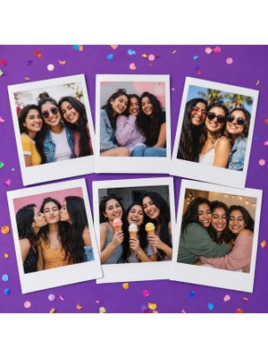 Moduler Market Kisiye Özel Polaroid Fotograf Baskısı Sevgiliye Doğum Günü Arkadaşa Hediye
