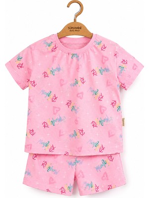 Masal Bebe Kids Rainbow Desen 2li Takım