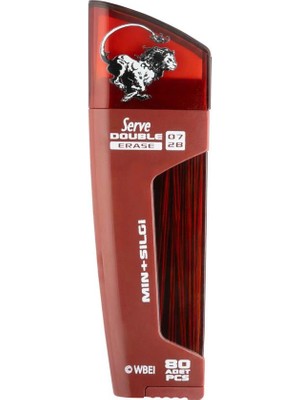 Serve Double Erase Min & Silgi 07MM - Harry Potter Serisi - Gryffindor