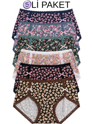 Unreal Un Real Underwear 9313 Kadın Desenli Külot 3’lü Paket
