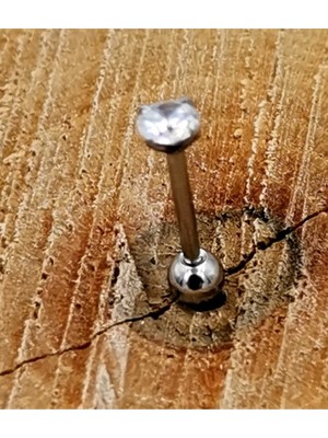 Monalisa Home Çelik Zirkon Taşlı Piercing