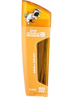 Serve Double Erase Min & Silgi 07MM - Harry Potter Serisi - Hufflepuff