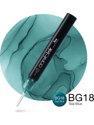 Copic Ink Teal Blue Bg-18