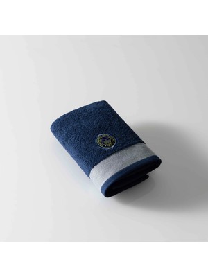 Taç Lisanslı Fenerbahçe Bukle Pamuk 50X90 cm Yüz Havlusu