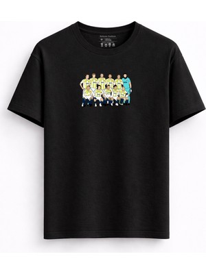 Rabona Fashion Sarı Lacivert 2008 Sevilla Zaferi T-Shirt