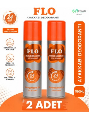 Flo Ayakkabı Deodorantı/ayakkabı Bakım/kötü Koku Giderici/sneaker Deodorantı