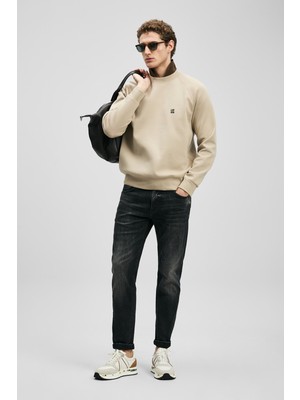 Lufian Luta Smart Jean Erkek Pantolon Slim Fit Antrasit