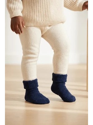 Bony Socks Bebek Havlu Soket Çorap Lacivert