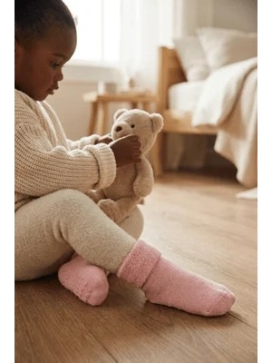 Bony Socks Bebek Havlu Soket Çorap Pembe
