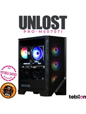Tebilon Unlost Pro-Amd Ryzen 9700X-MSI Geforce Rtx 5070TI 12GB-MSI Pro B840M-16GB- M450 1tb-Oem Paket