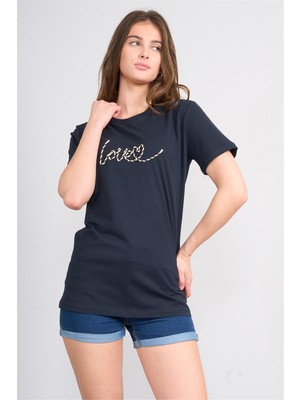 C.k Y26 8915 Fithit Byn B.yk Regular Nakışlı T-Shirt Laci