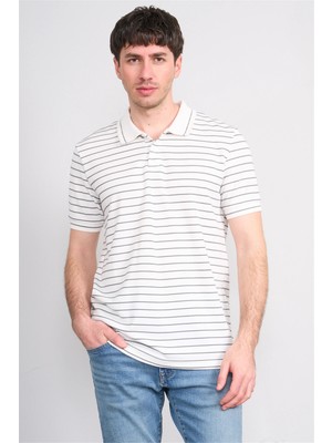 JSCO Mareteks 2659 Js A.hakı Erkek Polo Yaka Rıngel Interlok T-Shırt