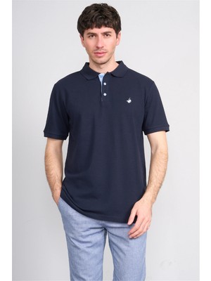 Çetinkaya Chester Polo 3047 Polo Yaka Regular Pike T-Shirt Lacivert