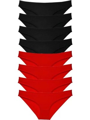 Marsilyan 8 Adet Süper Eko Set Likralı Kadın Slip Külot