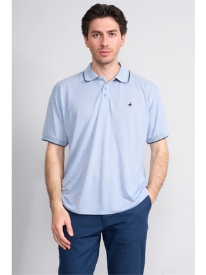 Çetinkaya Chester Polo 4732 Polo Yaka Regular Düz Pike T-Shirt Bebe Mavi