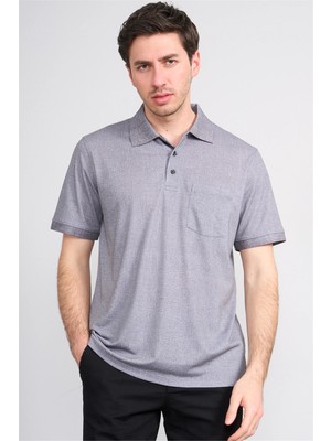 Çetinkaya Mentality 4582 Polo Yaka Regular Modelli T-Shirt Siyah