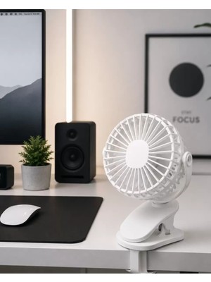 Midas Toptan Home 360 Derece Ayarlanabilir Sessiz Çalışan Mandallı Fan