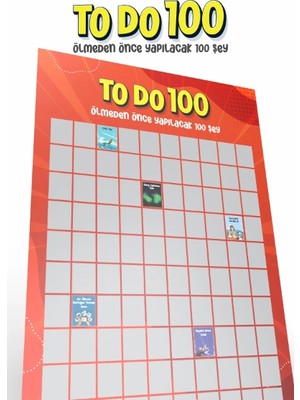 Ulora Ölmeden Önce Yapılacak 100 Şey - Kazı Kazan Posteri