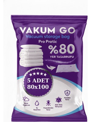 Empressco Magic Saver Bag 5 Adet Xxl Beden (80X100)CM Premium Vakumlu Yorgan,yastık,giyim,battaniye Hurcu - Fiyatı, Yorumları
