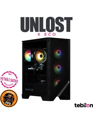 Tebilon Unlost x Eco-Amd Ryzen 7500X3D-MSI Rtx 5060TI 8gb -Msı B840M B-16GB-1TB Ssd-Oem Paket