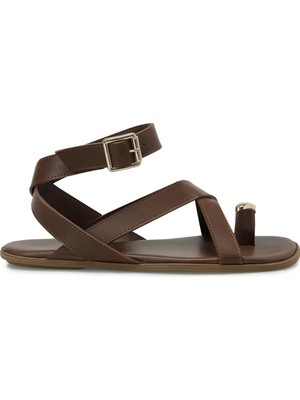Butigo 26S-373 Taba Kadın Düz Sandalet