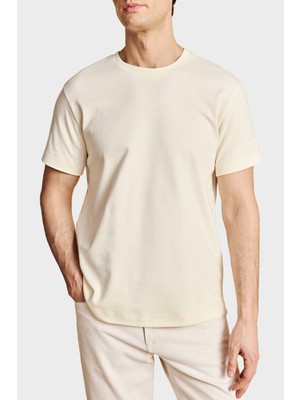 Brooks Brothers Logolu % 100 Pamuk Bisiklet Yaka T-Shirt Erkek T Shirt BBSS26MTS002142
