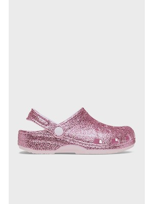 Crocs Classic Chunky Glitter Clog T Simli Terlik Kız Çocuk Terlik 211940