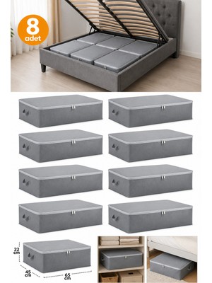 Empressco Çınar Ev Tekstil 8 Adet - Büyük Boy Hurç - Baza Altı Hurç 65*45*22 cm - Fiyatı, Yorumları