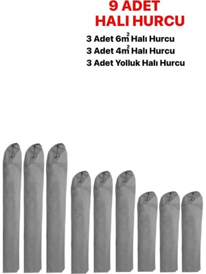 Empressco Turinhome 9 Adet Halı Hurcu, Halı Kılıfı, Halı Ambalajı - Fiyatı, Yorumları
