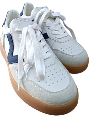 Lufian 121230058 Elsa Unisex Sneaker Spor Ayakkabı Beyaz - Lacivert