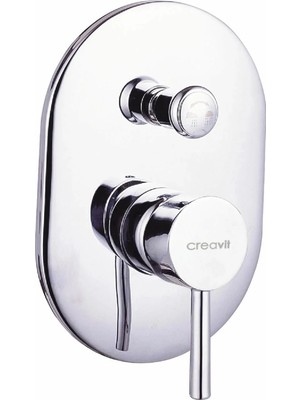 Creavit Ankastre Duş Armatürü Çift Su Çıkışlı BT.DFC2398