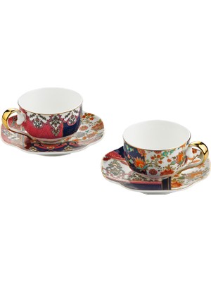 LuckyArt Etro Bone 2li Çay Fincani Seti 250 ml