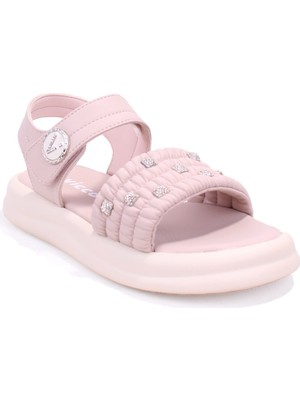 Vicco Sandra 321F26Y182 Pudra Ortopedik Günlük Kız Çocuk Spor Sandalet