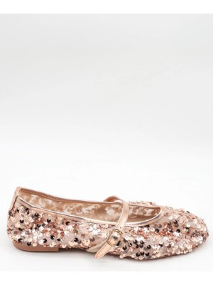 Park Moda Kadın Pullu Babet Pm 567 - K880