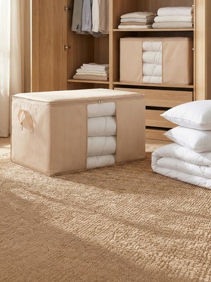 Empressco Nacarev 2 Adet Mega Boy Pencereli Krem Çizgi Desenli Yastık Yorgan Hurcu 90X50X50 cm - Fiyatı, Yorumları