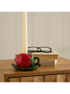 Karaca Home Strawberry Mumluk 13,4X8X7 cm