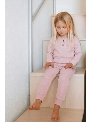Cigit Reglan Kol Patlı Basıc Takım 1-5 Yaş pudra pembe