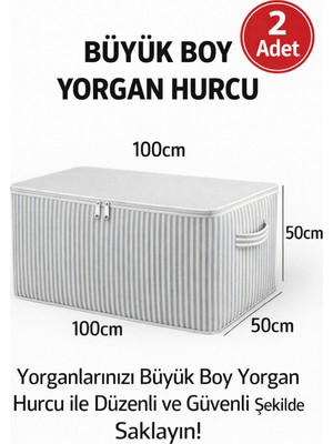 Empressco Lumtex Home Textile 2 - Adet Antrasit Çizgili Maxi Büyük Boy Yastık, Yorgan , Döşek Hurcu Desenli 100X50 - Fiyatı, Yorumları
