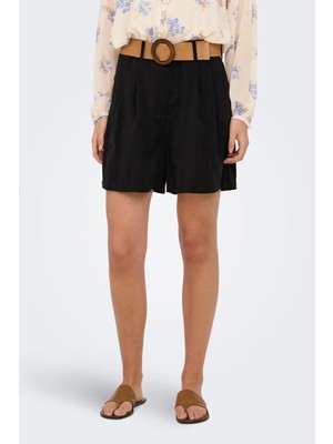 Only Onlibiza Modal Kumaş Yüksek Bel Kemerli Short Bayan Short 15370298