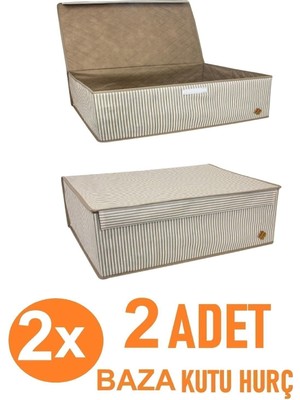 Empressco Emirler 2 Adet Baza ve Çekyat Hurcu - Baza Altı Sert Hurç - 50X40X19CM - Fiyatı, Yorumları