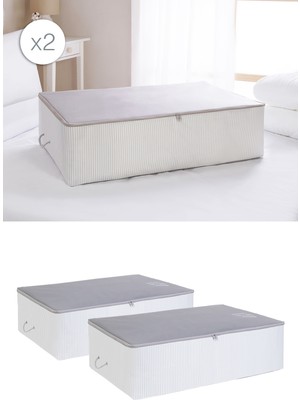 Empressco Ocean Home Textile 2 Adet Mega Boy Gri Stuff & Things Baza Altı Yastık Yorgan Kazak Hurcu 74X46X22 - Fiyatı, Yorumları