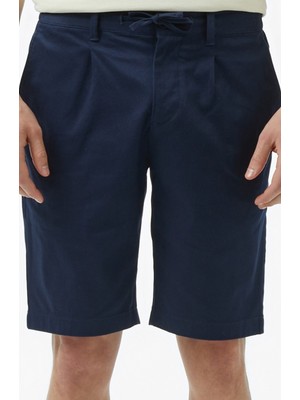 Lacoste Men's Tapered Fit Cotton Bermuda Shorts Erkek Pamuklu Bermuda Şort Lacivert