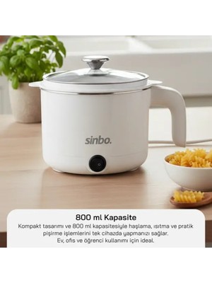 Ozcmax Sinbo Çok Fonksiyonluu Pişirici Elektrikli Tencere