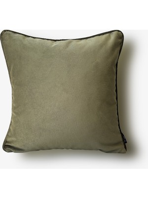 Lidoma Home "olive" Dokulu Düz Kırlent Kılıfı - 45X45